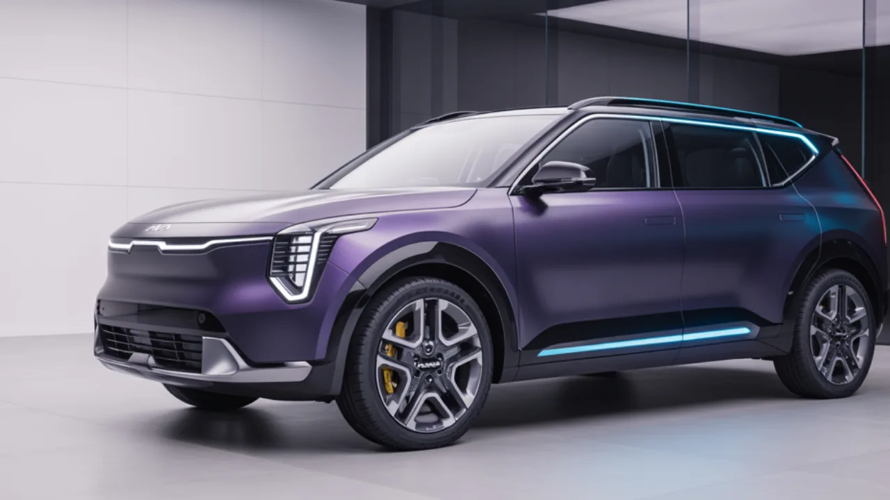 Kia seltos futuristic car